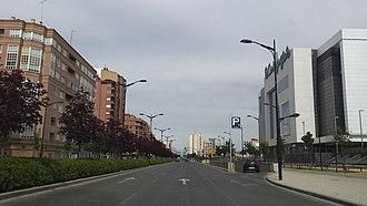 Vista exterior de Pis de lloguer en  Albacete Capital amb Aire condicionat, Calefacció i Moblat