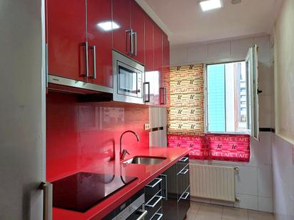 Kitchen of Flat for sale in Gijón   with Heating, Parquet flooring and Storage room