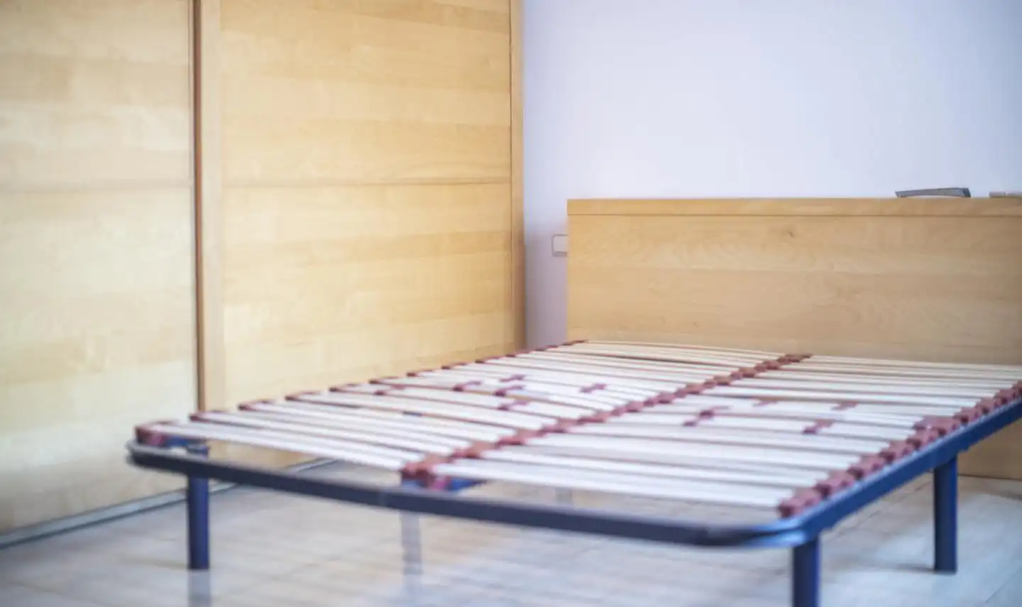 Schlafzimmer von Einfamilien-Reihenhaus zum Verkauf in Rubí mit Heizung und Möbliert
