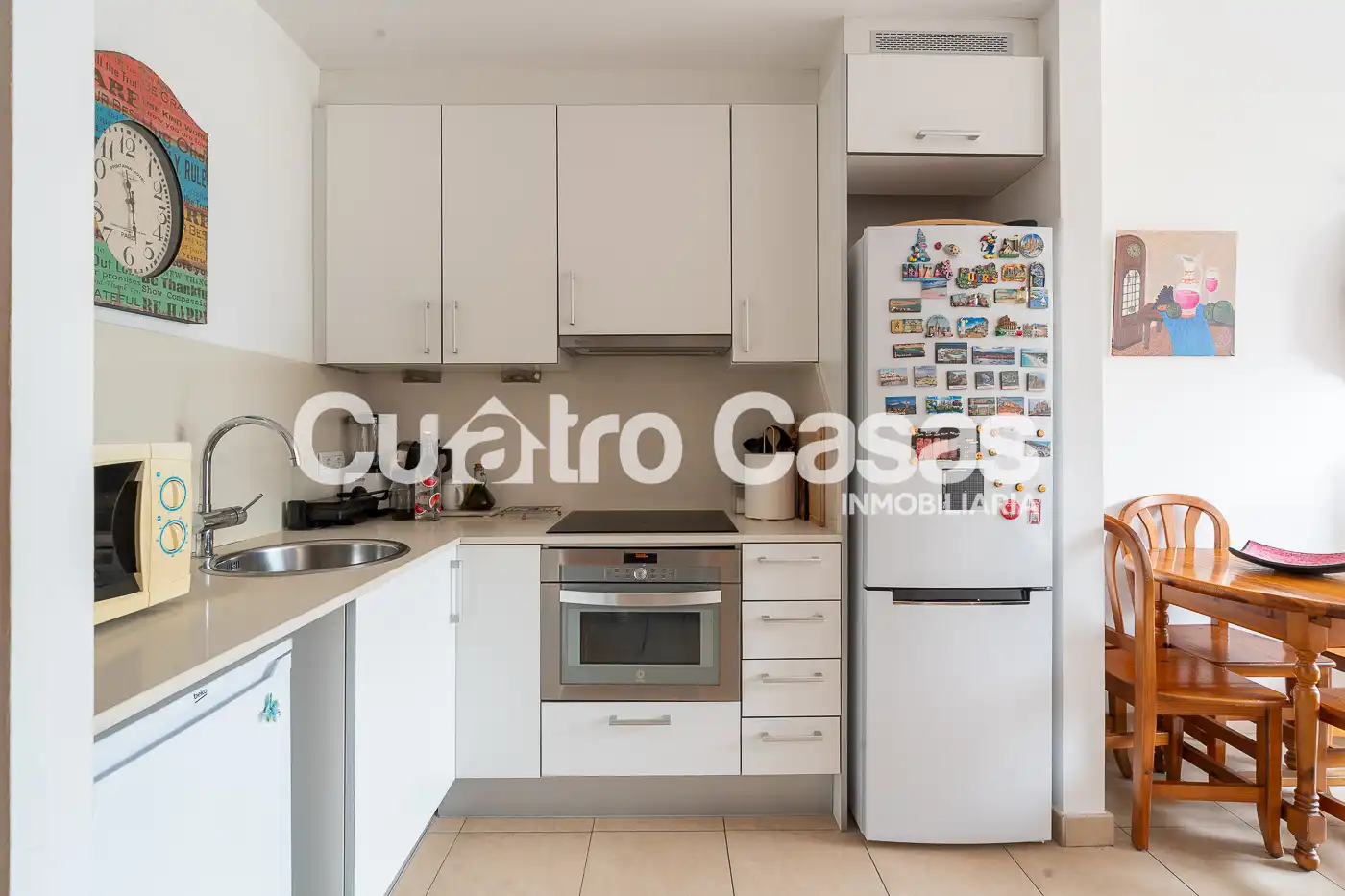 Cocina de Piso en venta en Barcelona con Aire acondicionado, Calefacción y Amueblado