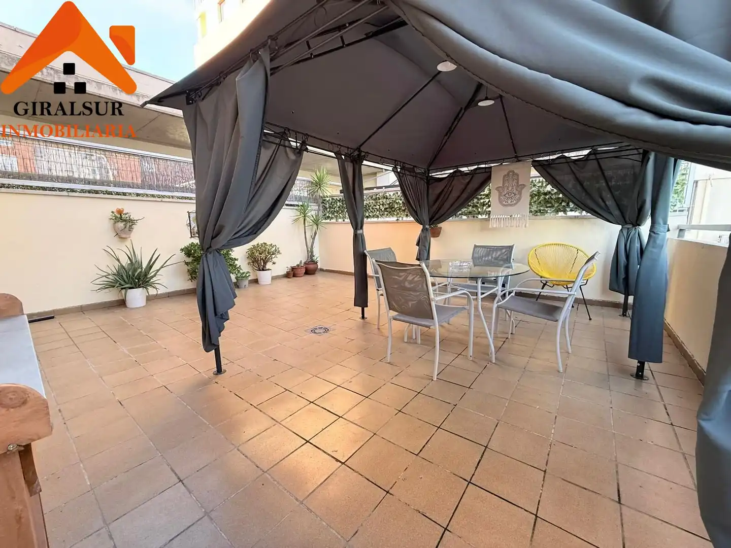 Terrace of Flat for sale in Sevilla  with Air Conditioner, Terrace and Storage room