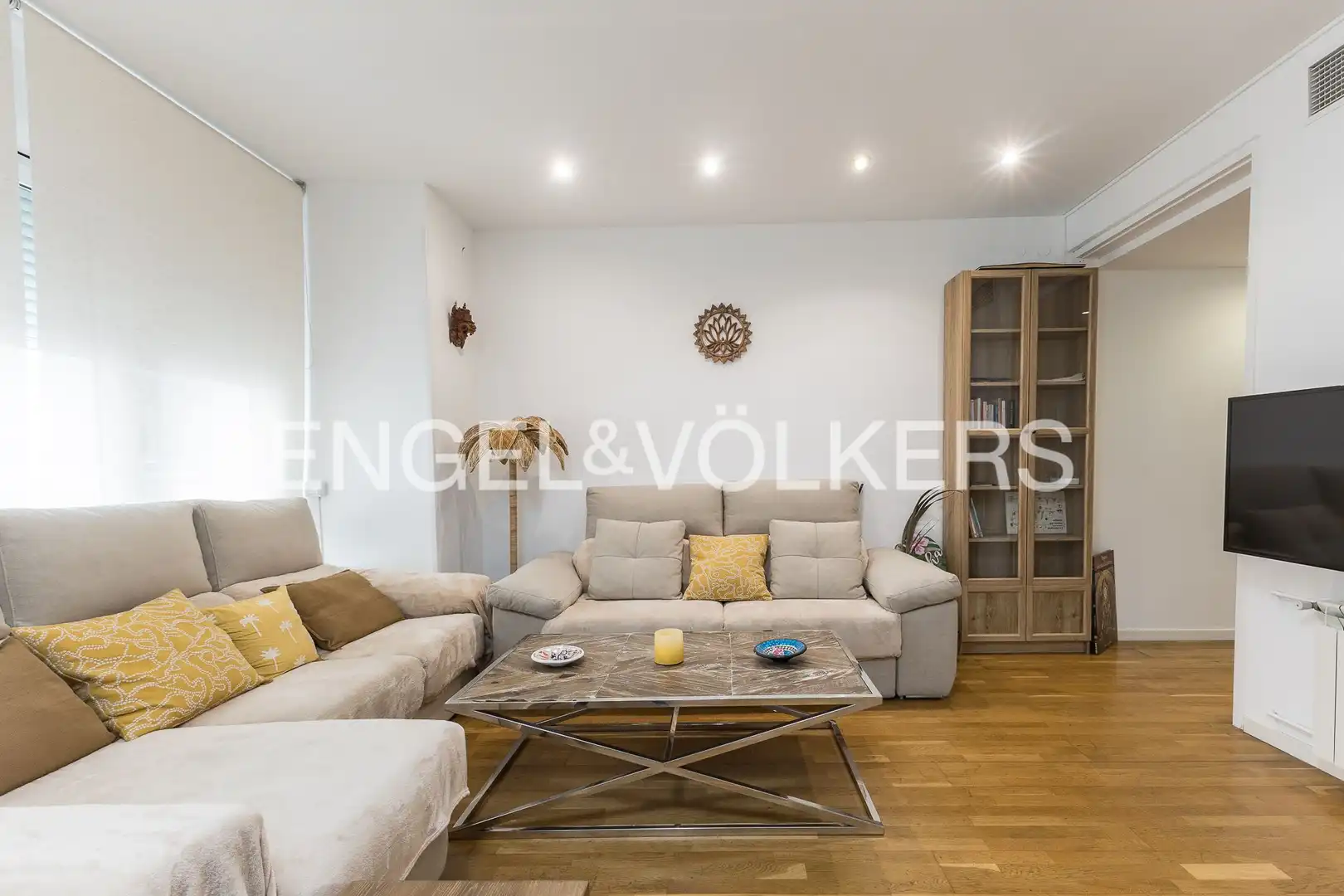 Sala de estar de Piso en venta en Barcelona con Aire acondicionado, Calefacción y Balcón