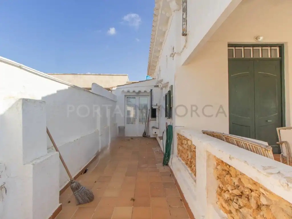 Vista exterior de Casa o chalet en venta en Sant Lluís con Terraza