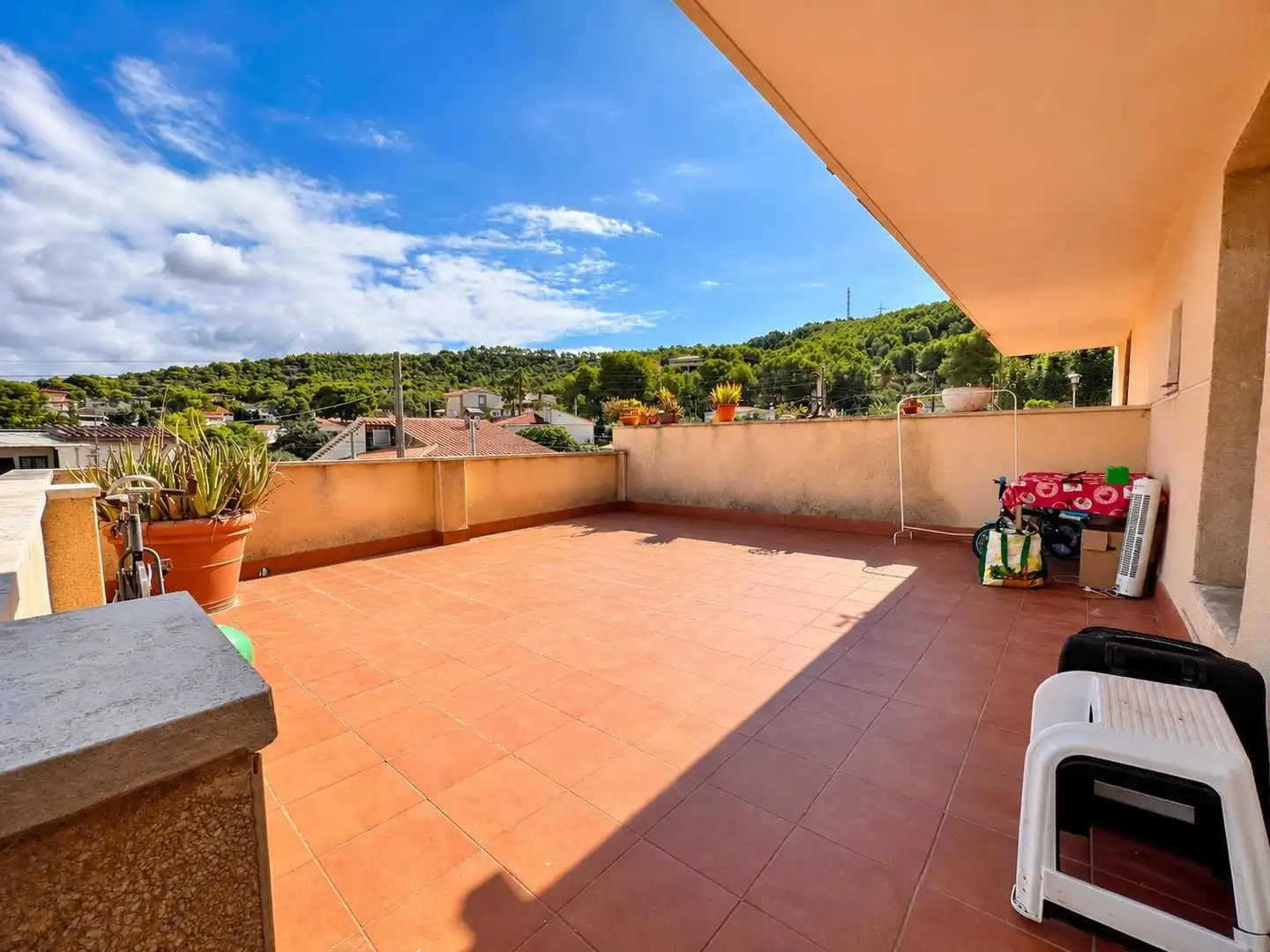 Terraza de Casa o chalet en venta en Calafell con Aire acondicionado, Calefacción y Jardín privado