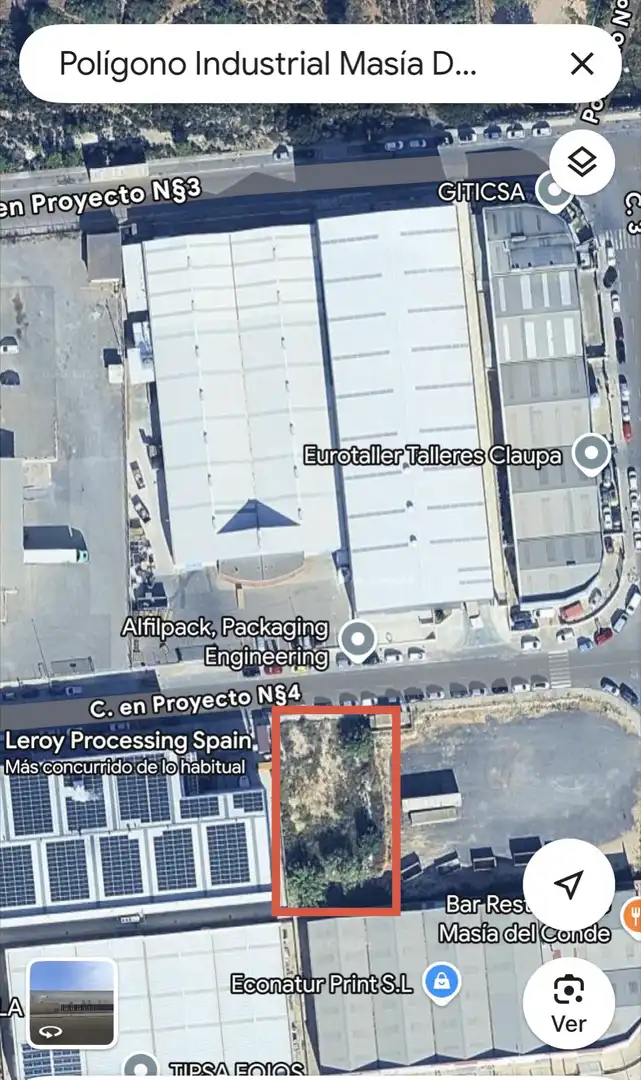 Parking de Terreno en venta en Loriguilla