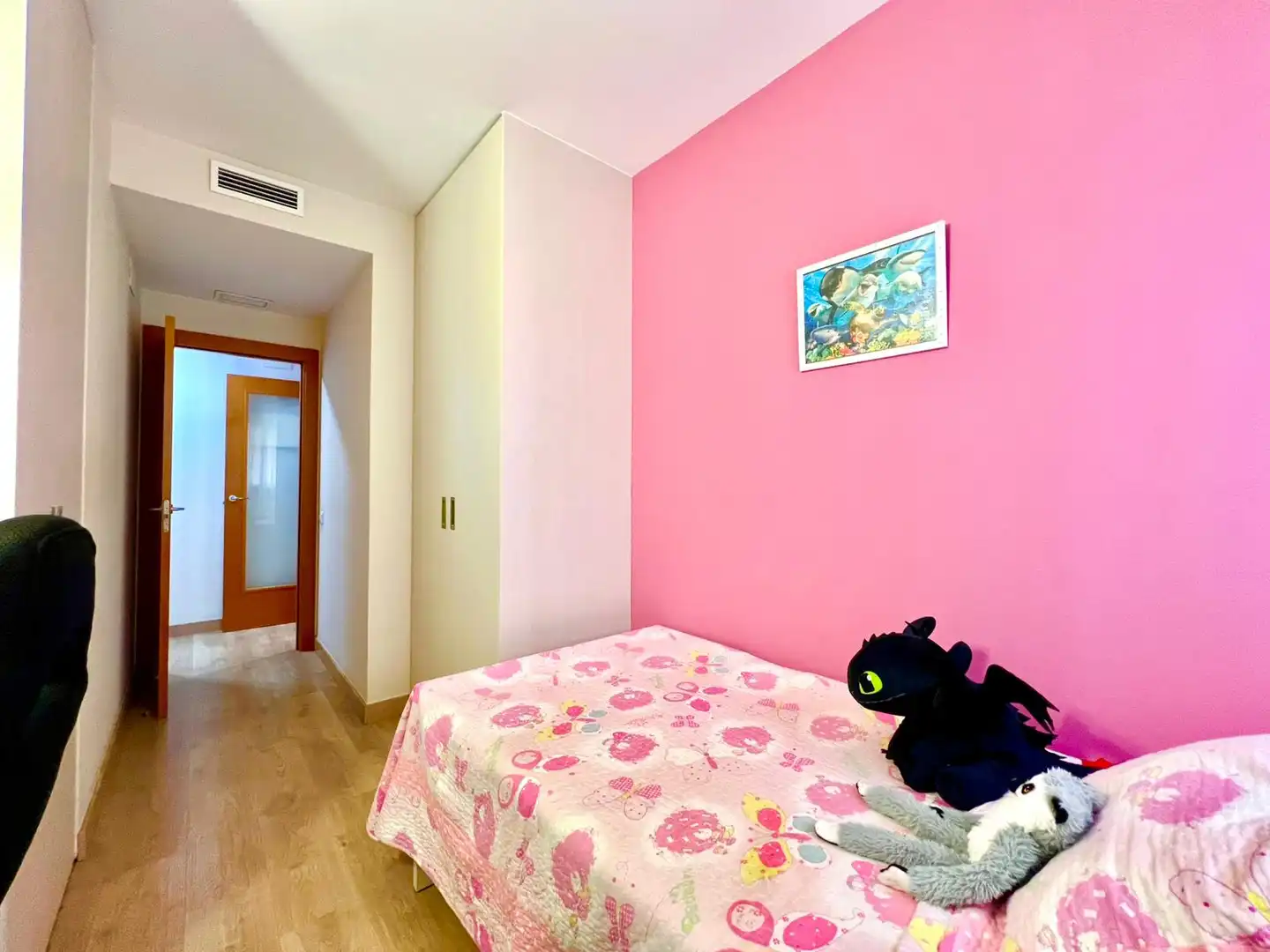 Bedroom of Flat for sale in Montcada i Reixac  with Air Conditioner, Heating and Parquet flooring