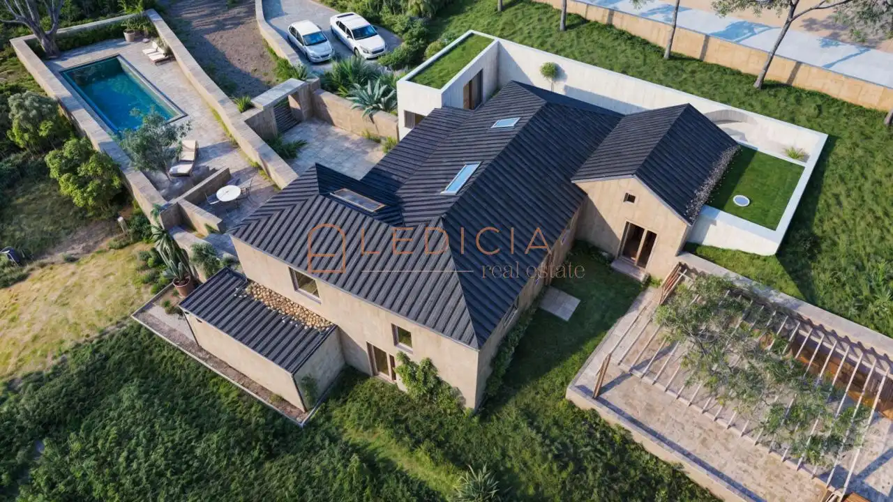Außenansicht von Country house zum Verkauf in Pontevedra Capital  mit Heizung, Privatgarten und Parkett