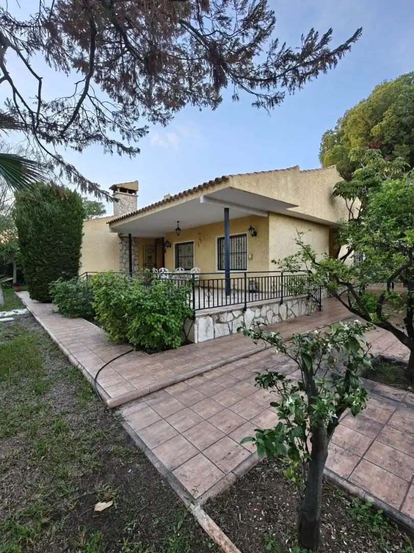 Vista exterior de Casa o chalet de alquiler en San Vicente del Raspeig / Sant Vicent del Raspeig con Aire acondicionado, Calefacción y Jardín privado