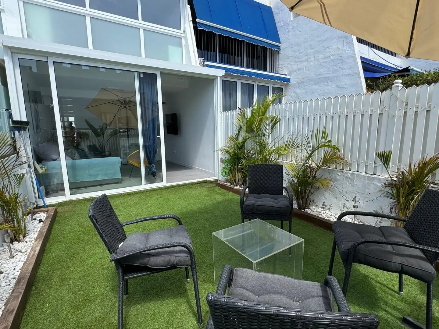 Terraza de Dúplex en venta en San Bartolomé de Tirajana con Aire acondicionado, Jardín privado y Terraza