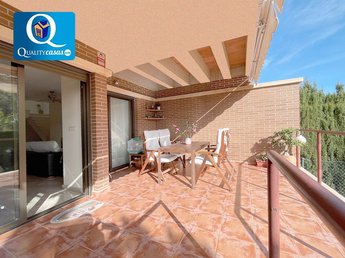 Terrassa de Casa o xalet en venda en Mutxamel amb Aire condicionat, Calefacció i Terrassa