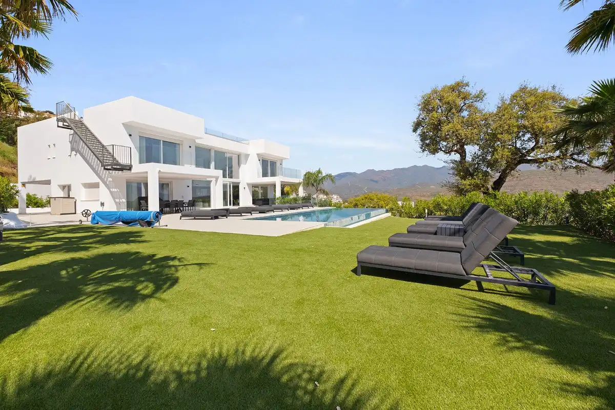Garden of Detached homes for sale in Ojén  with Air Conditioner and Terrace