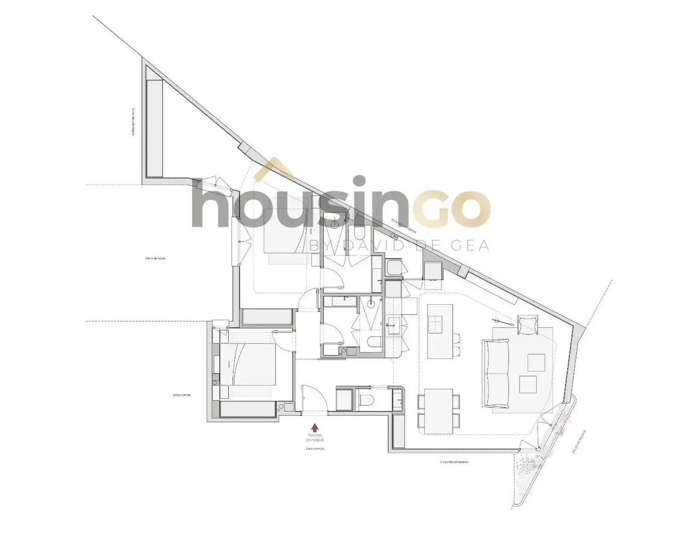 Wohnung zum Verkauf in Madrid mit Klimaanlage, Heizung und Abstellraum