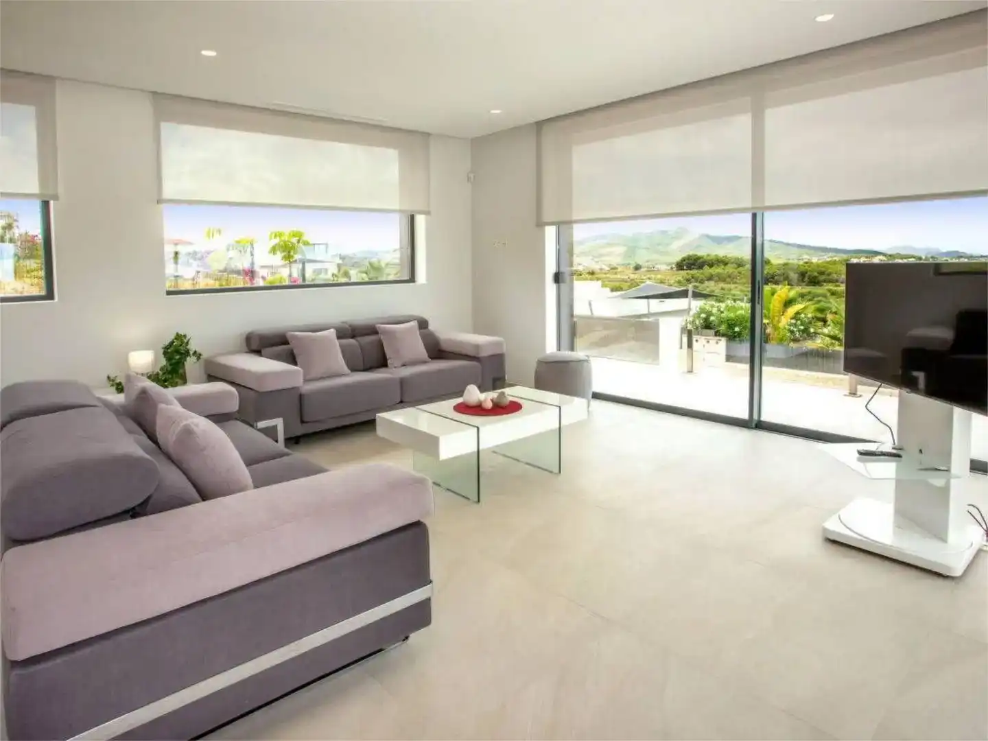 Sala d'estar de Casa o xalet de lloguer en Cap Martí - El Tossalet - Pinomar