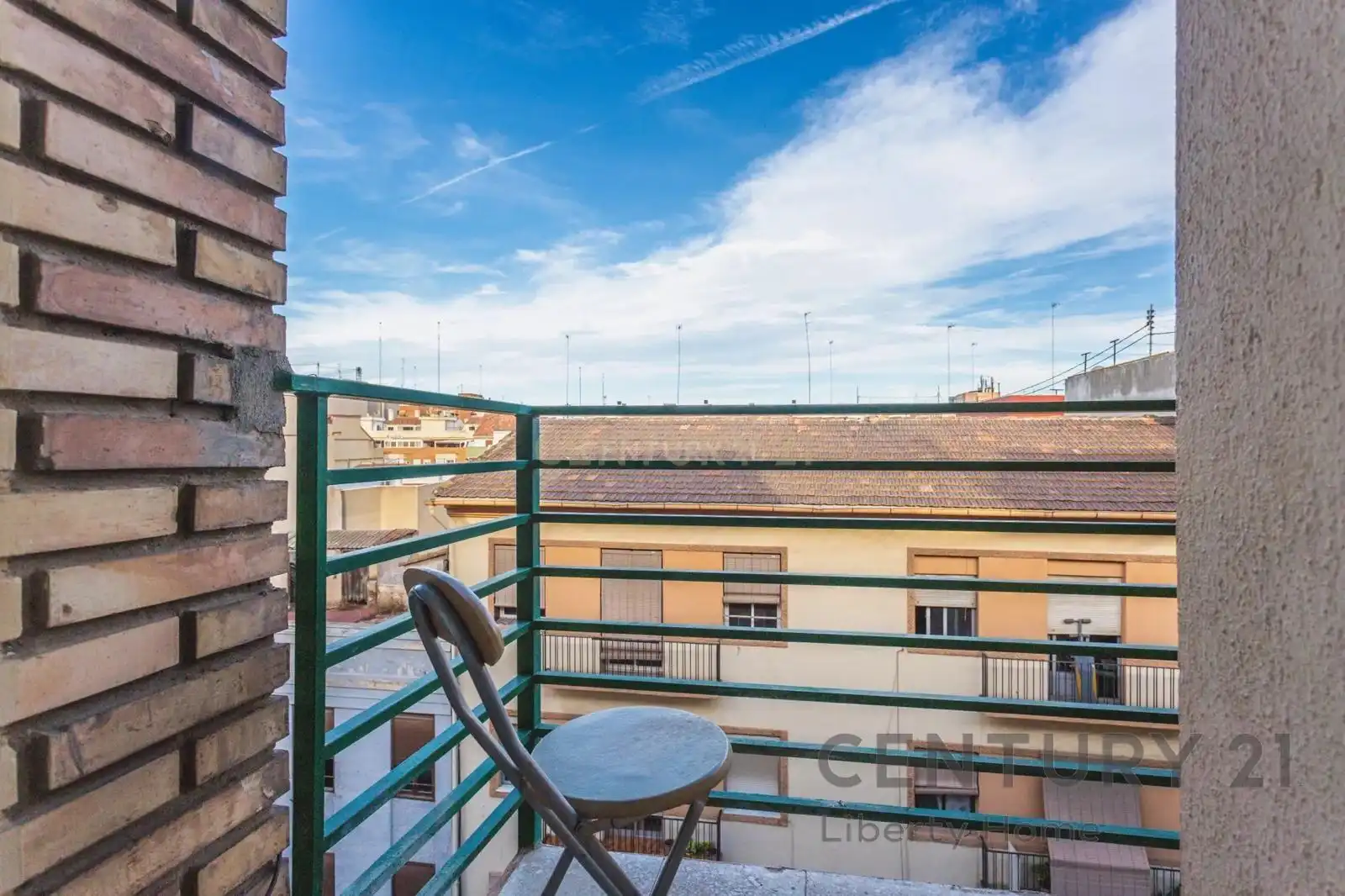 Terraza de Apartamento de alquiler en Valencia