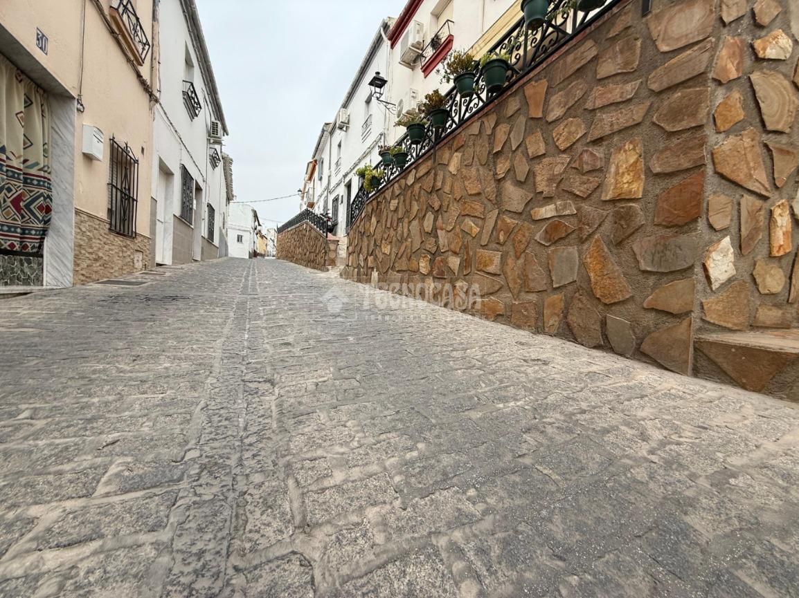 Exterior view of Single-family semi-detached for sale in Martos