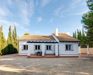 Exterior view of House or chalet for sale in Fuente Álamo de Murcia  with Private garden, Terrace and Storage room