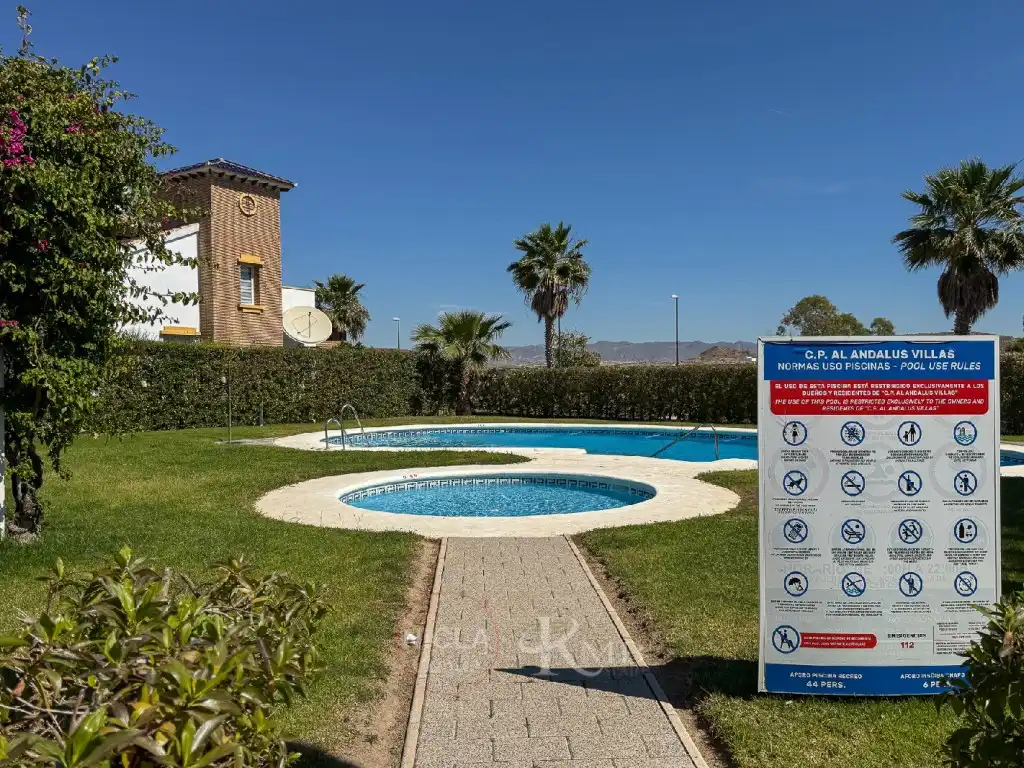 Swimming pool of Duplexes for sale in Vera  with Air Conditioner, Terrace and Balcony