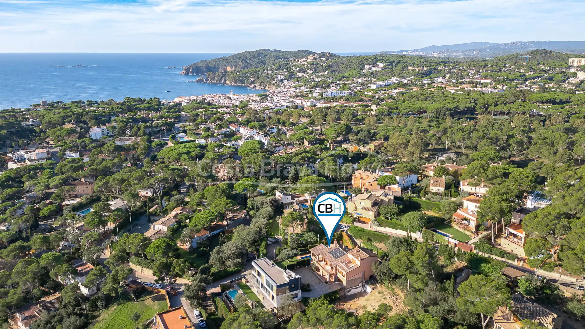 Vista exterior de Casa o xalet en venda en Palafrugell amb Calefacció, Jardí privat i Terrassa