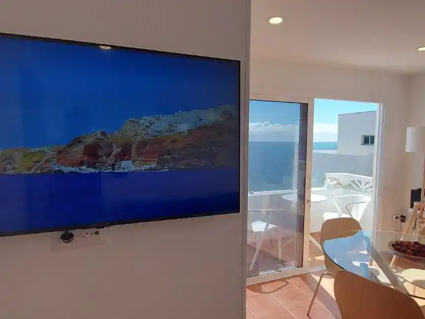 Living room of Flat for rent in Güímar  with Swimming Pool, Furnished and Balcony