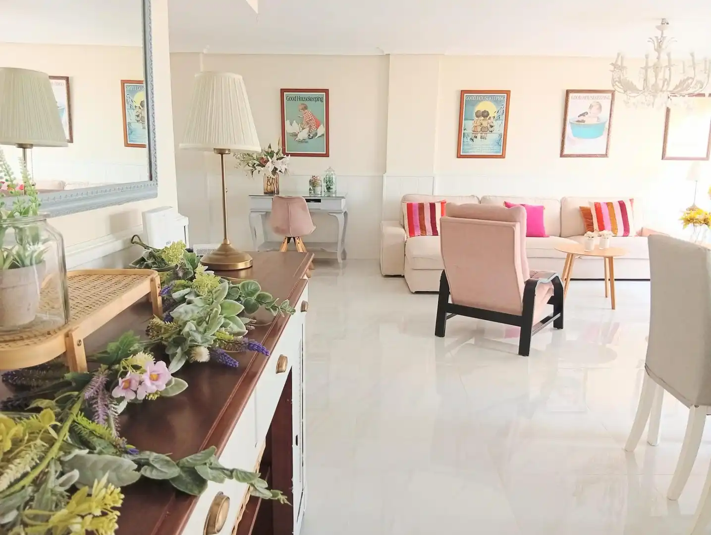 Living room of Flat for sale in Almería  with Air Conditioner and Terrace