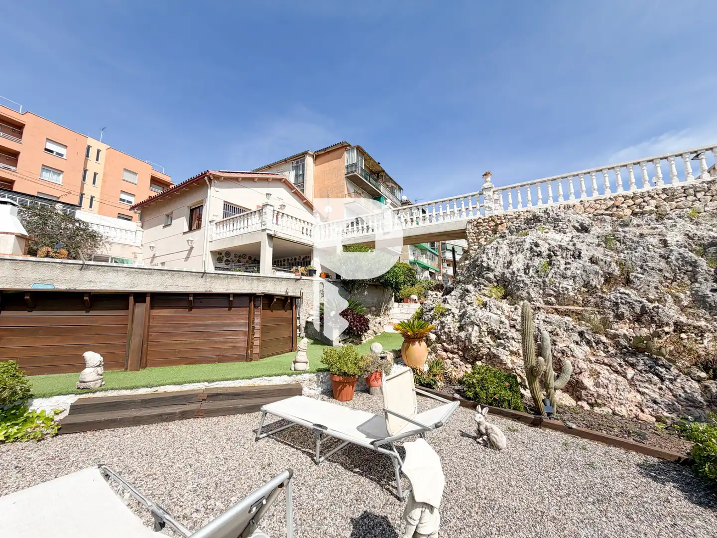Terrassa de Casa o xalet en venda en El Papiol amb Aire condicionat, Calefacció i Jardí privat