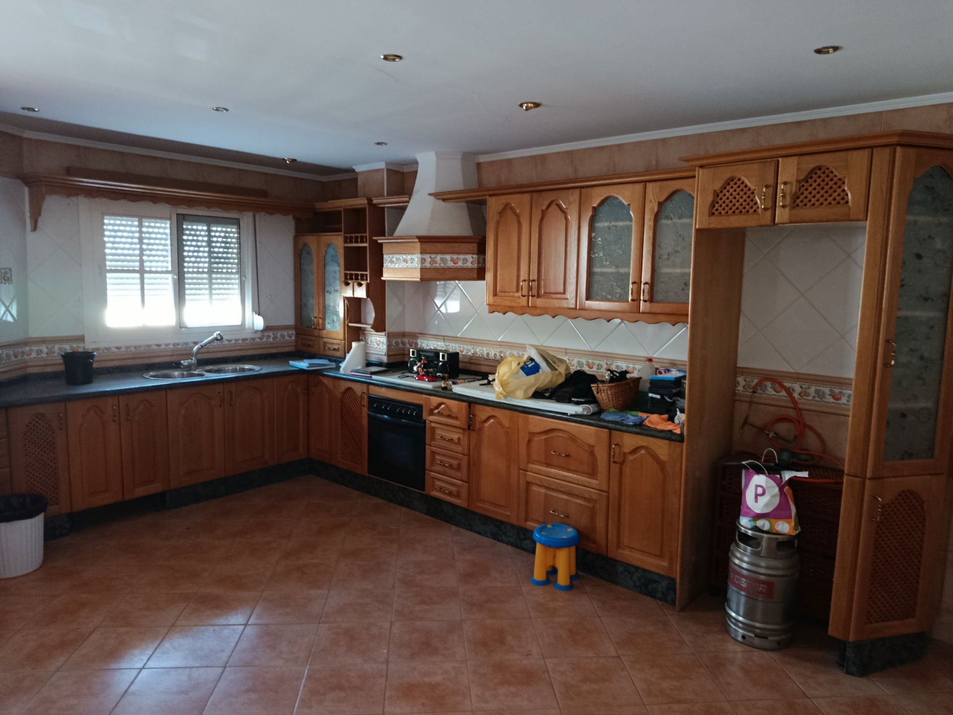 Kitchen of House or chalet for sale in Málaga Capital  with Air Conditioner, Terrace and Storage room