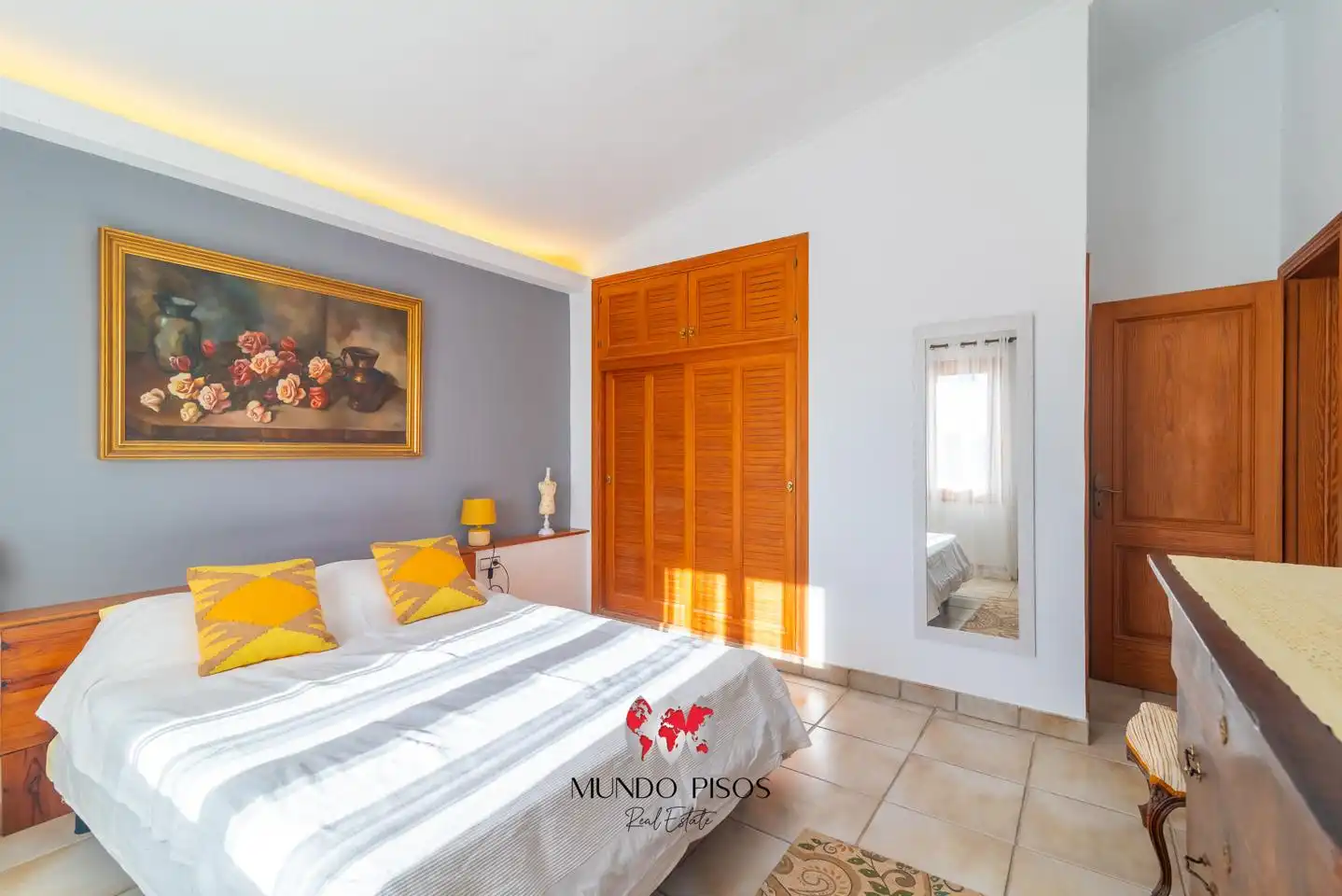 Habitación de Finca rústica en venta en Montuïri con Jardín privado, Terraza y Piscina