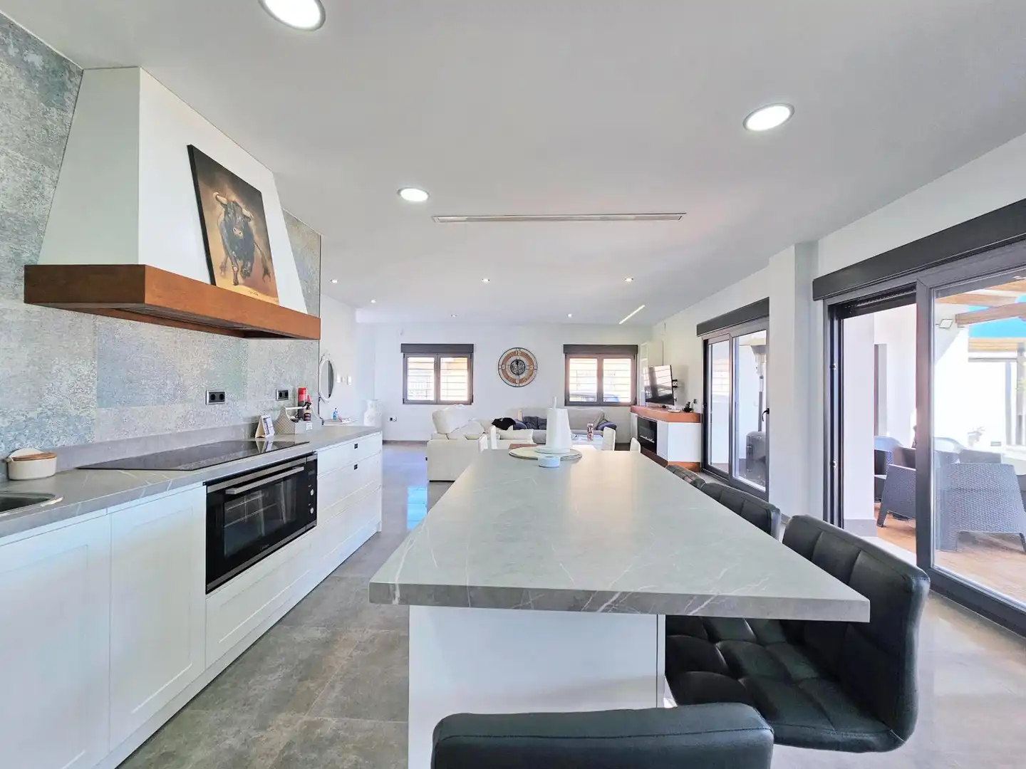 Cocina de Casa o chalet en venta en Cartagena con Terraza, Piscina y Amueblado