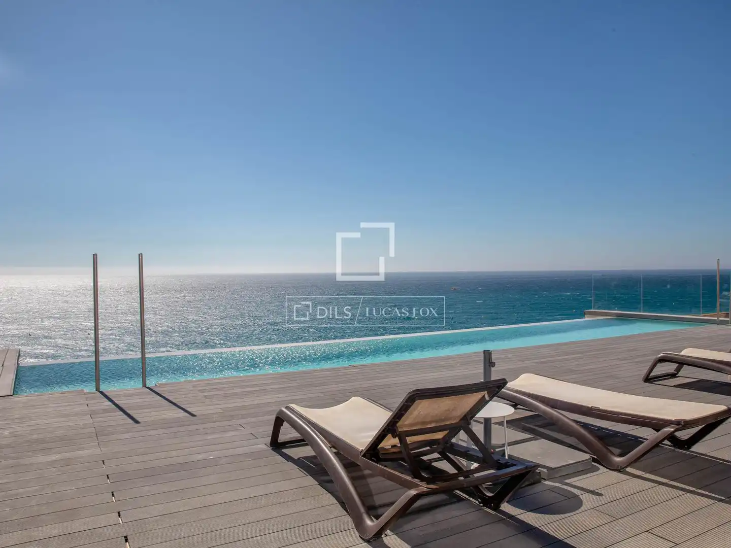 Terrasse von Wohnung zum Verkauf in Lloret de Mar mit Klimaanlage, Terrasse und Schwimmbad