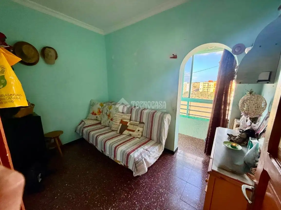 Sala de estar de Piso en venta en Las Palmas de Gran Canaria