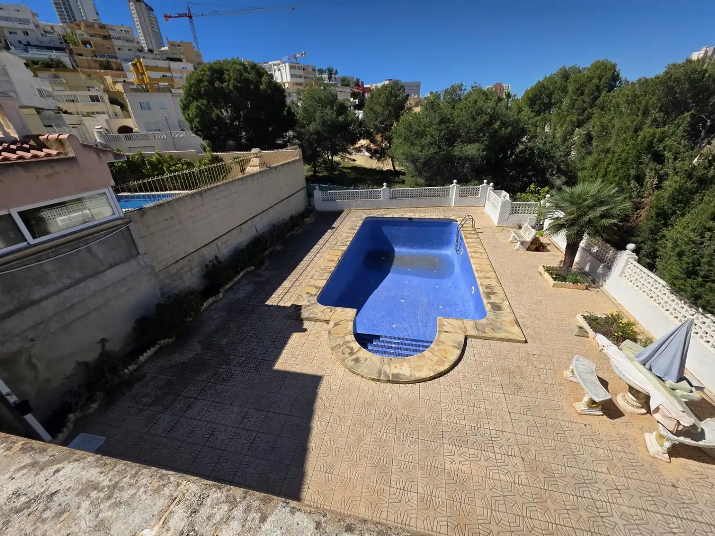 Piscina de Casa o xalet en venda en Benidorm amb Terrassa i Piscina