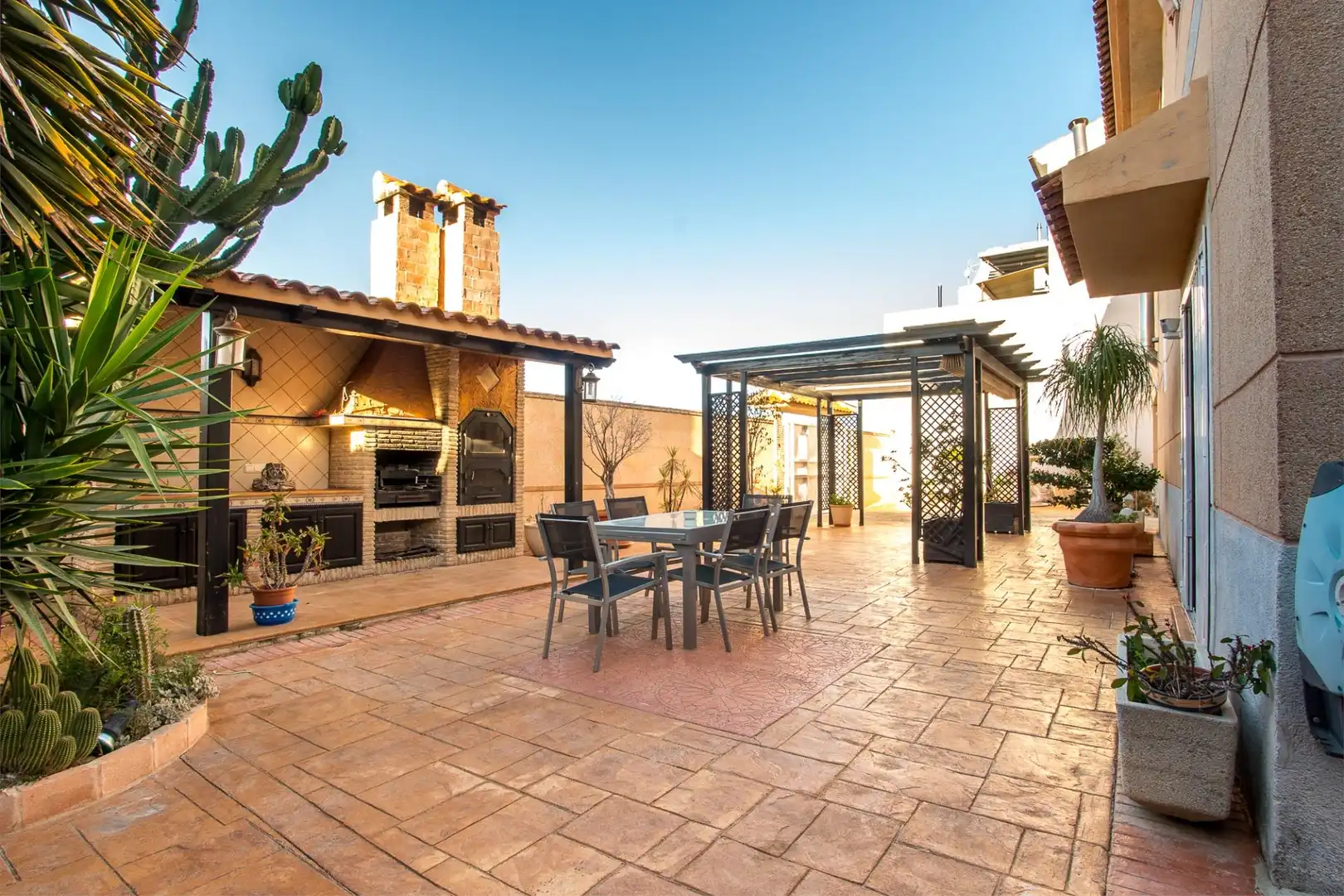 Terraza de Casa o chalet en venta en Molina de Segura con Aire acondicionado, Parquet y Amueblado