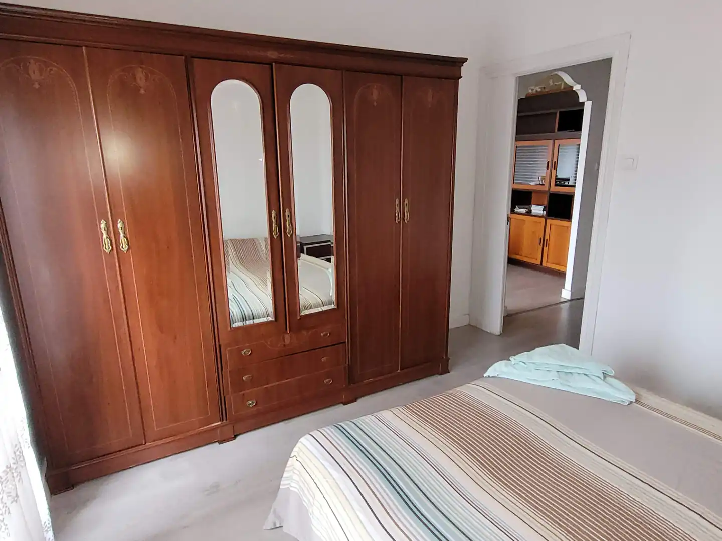 Bedroom of Flat for sale in Medina del Campo  with Heating, Parquet flooring and Furnished