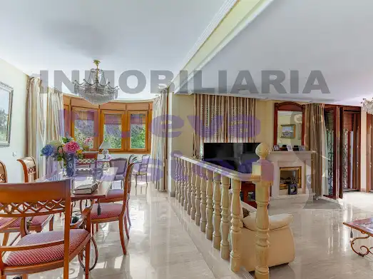 Dining room of Houses for sale in Roquetas de Mar  with Air Conditioner, Heating and Private garden