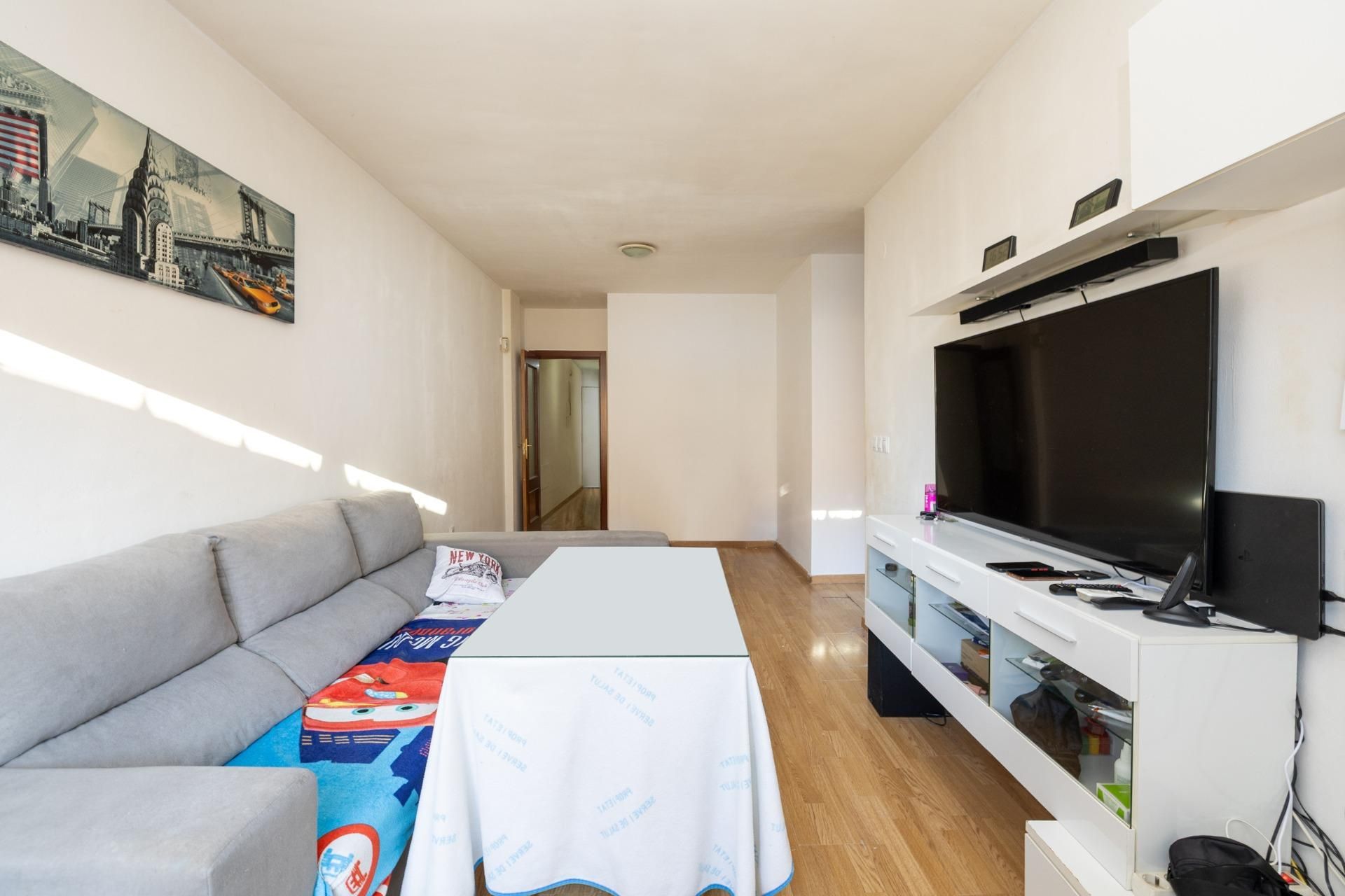 Living room of Flat for sale in Cijuela  with Air Conditioner, Terrace and Storage room