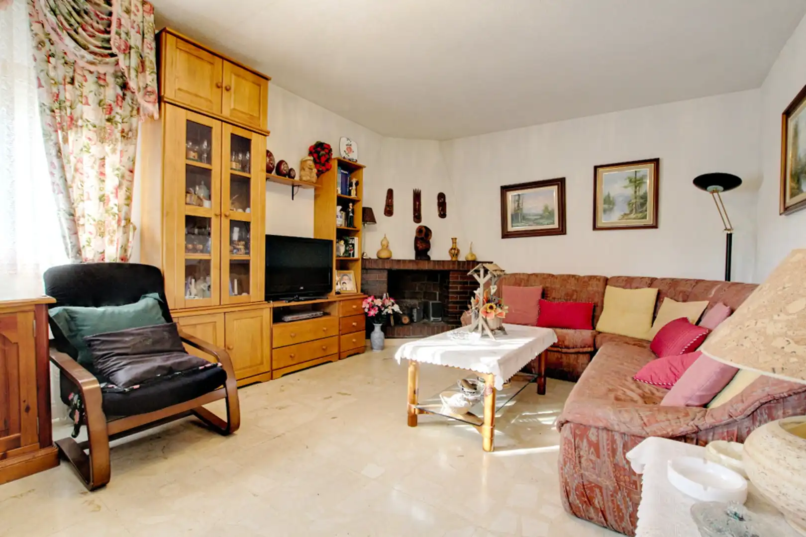 Sala de estar de Casa o chalet en venta en Colmenar del Arroyo con Calefacción, Jardín privado y Terraza