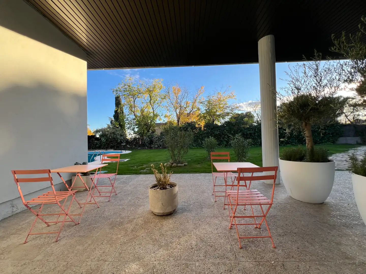 Terrace of Houses for share in Madrid  with Air Conditioner, Heating and Private garden