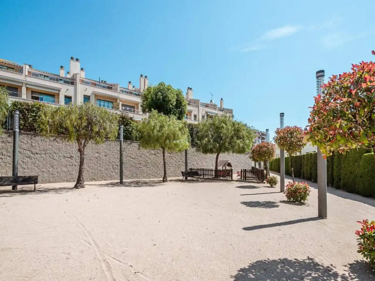 Exterior view of Detached homes for sale in Sant Andreu de Llavaneres  with Air Conditioner, Heating and Terrace