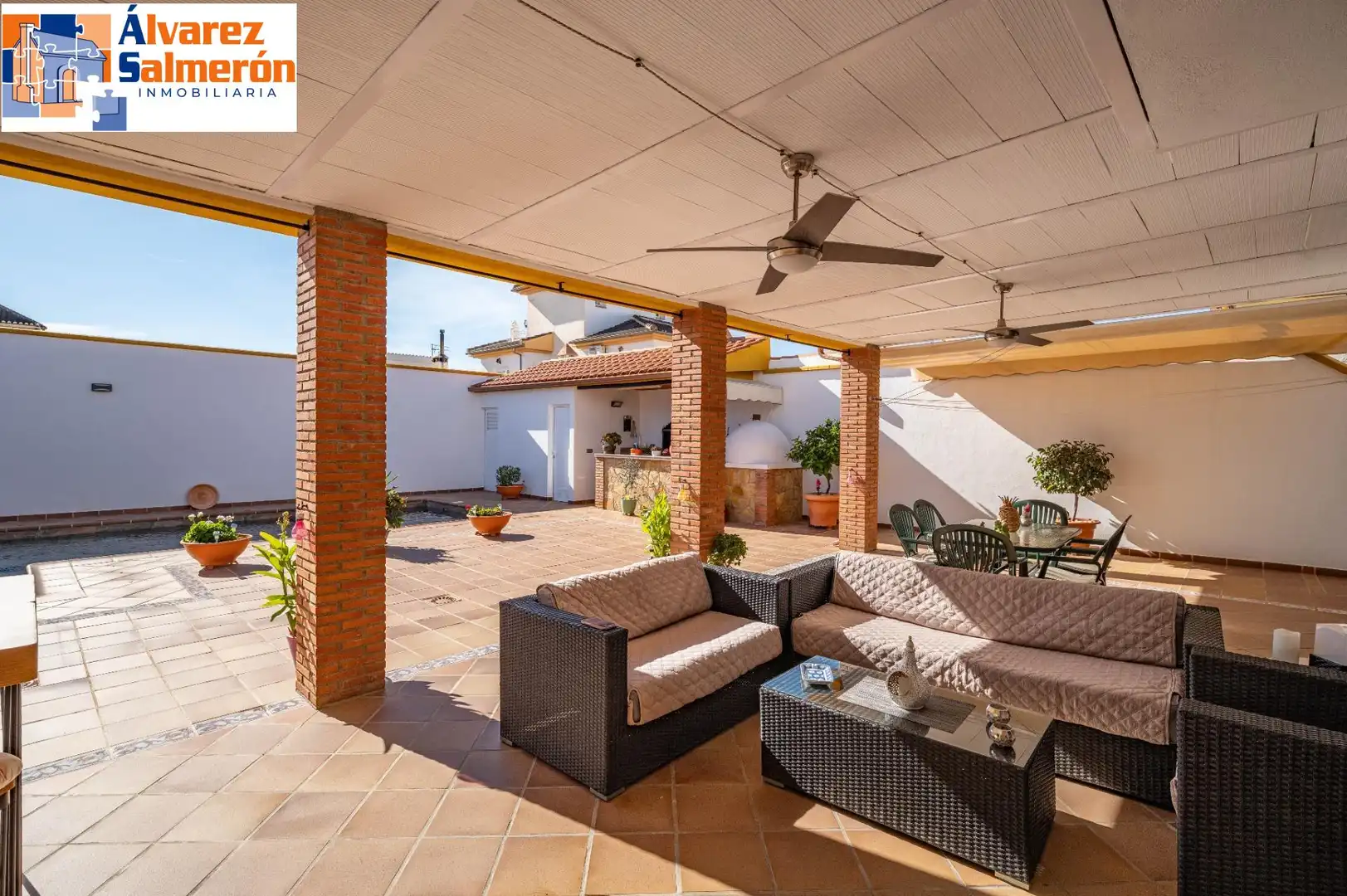Terrassa de Casa o xalet en venda en Albolote amb Aire condicionat, Calefacció i Terrassa