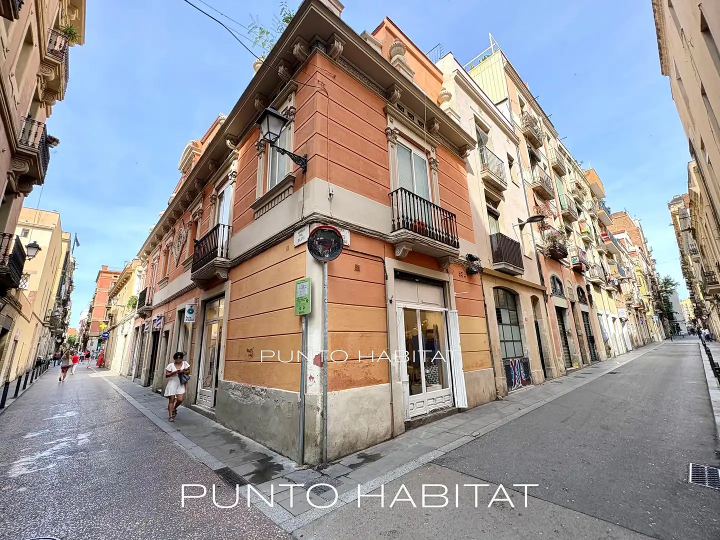 Exterior view of Flat for sale in Barcelona  with Air Conditioner, Heating and Parquet flooring