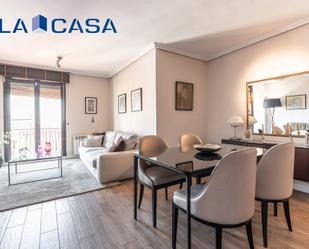 Living room of Attic for sale in  Madrid Capital  with Air Conditioner, Heating and Terrace