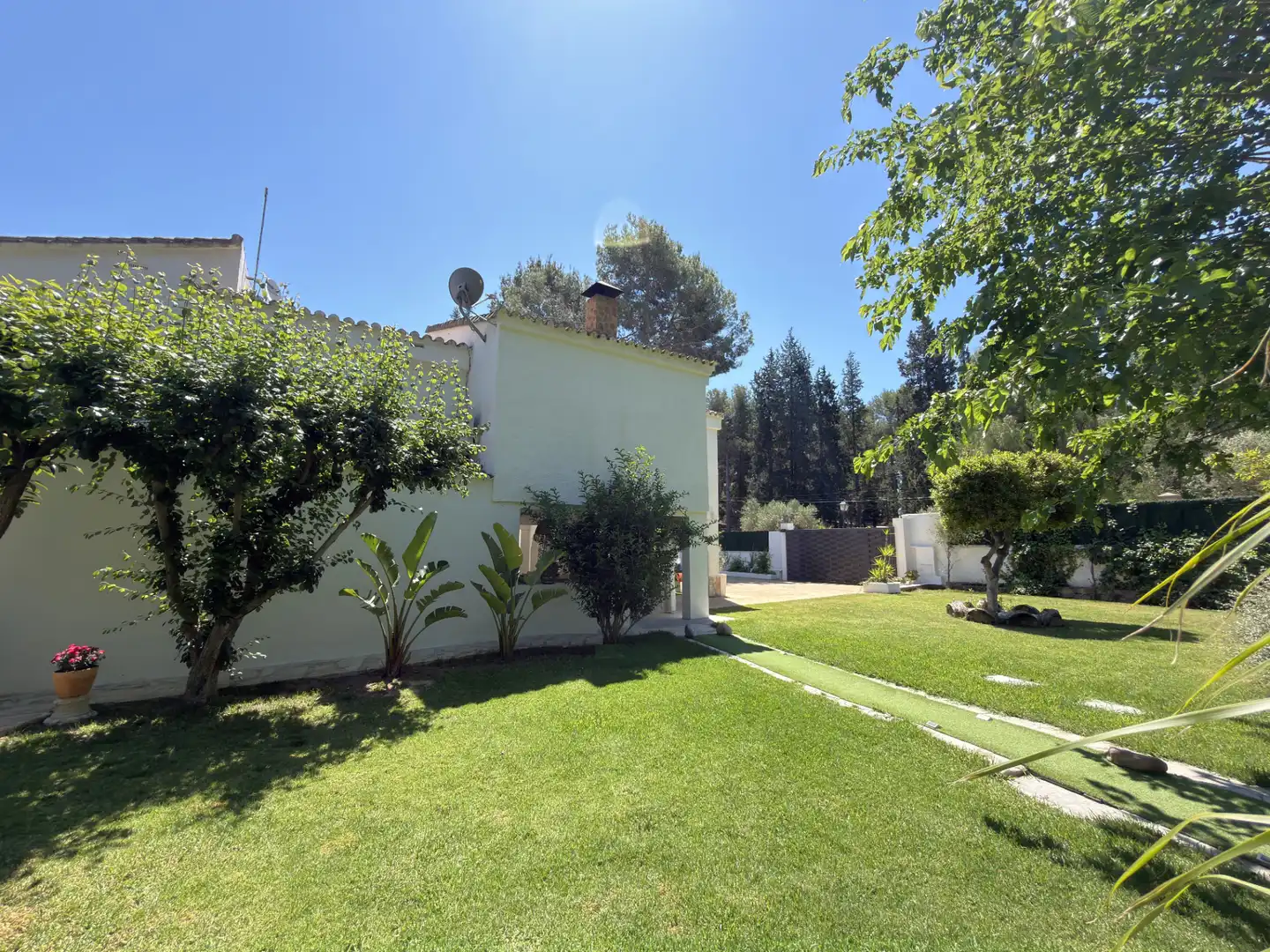 Jardí de Casa o xalet en venda en Náquera amb Aire condicionat, Jardí privat i Terrassa