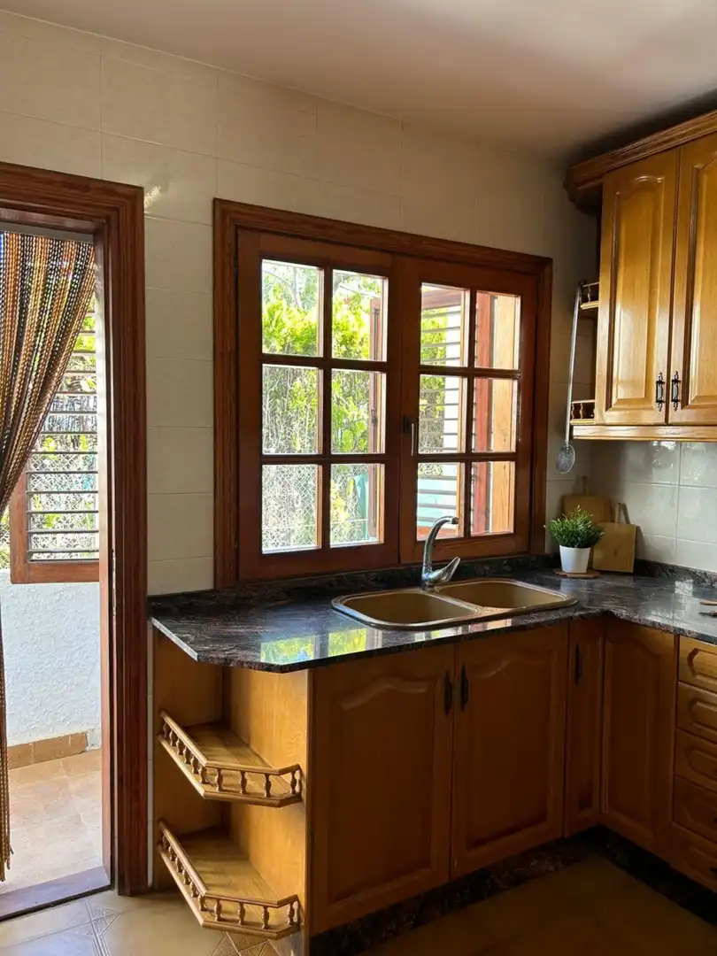 Cocina de Casa o chalet de alquiler en La Pobla de Farnals con Aire acondicionado, Terraza y Piscina