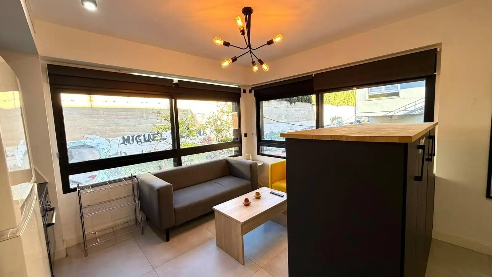 Wohnzimmer von Loft zur Miete in Alicante / Alacant mit Klimaanlage, Heizung und Terrasse