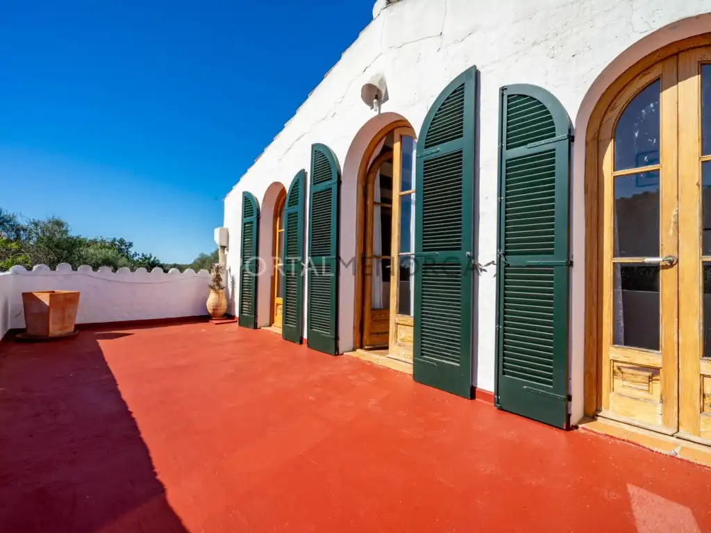 Terrassa de Finca rústica en venda en Maó - Mahón