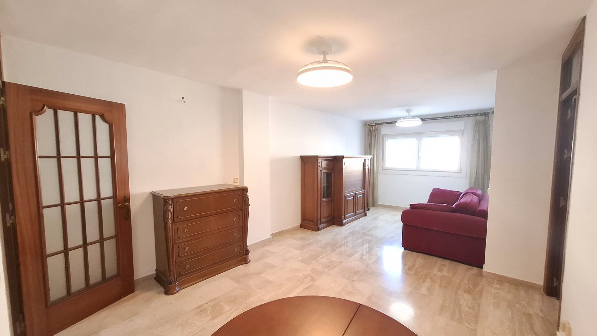 Living room of Flat for rent in Málaga Capital  with Furnished