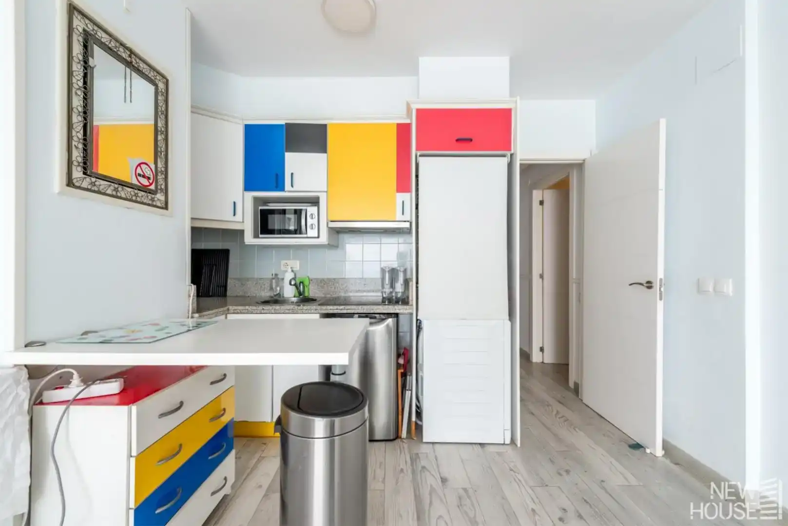 Küche von Wohnung zur Miete in Alicante / Alacant mit Klimaanlage und Balkon