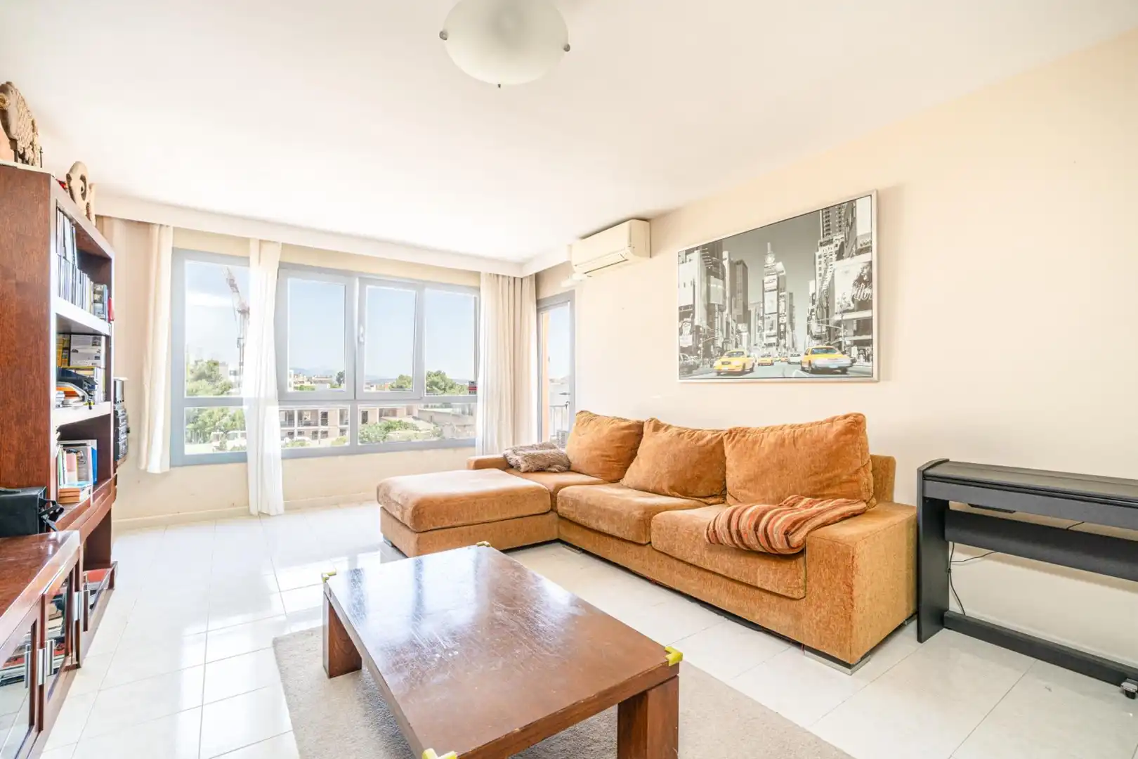 Sala de estar de Piso en venta en  Palma de Mallorca con Aire acondicionado, Calefacción y Balcón