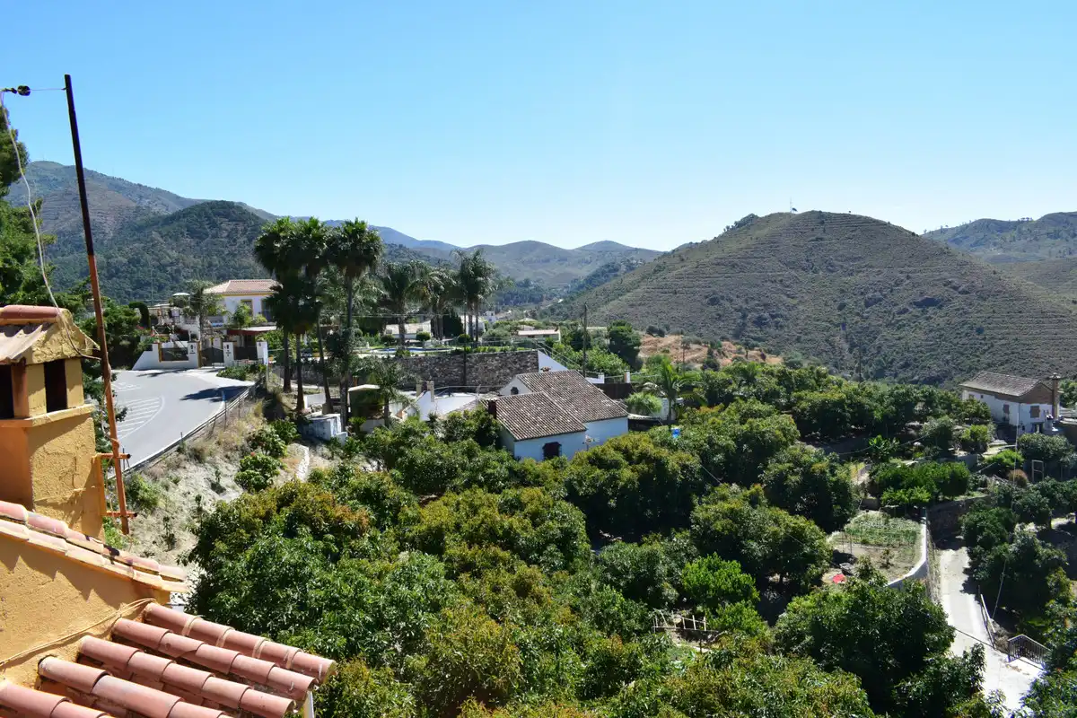 Vista exterior de Casa o chalet en venta en Ojén con Aire acondicionado, Terraza y Amueblado