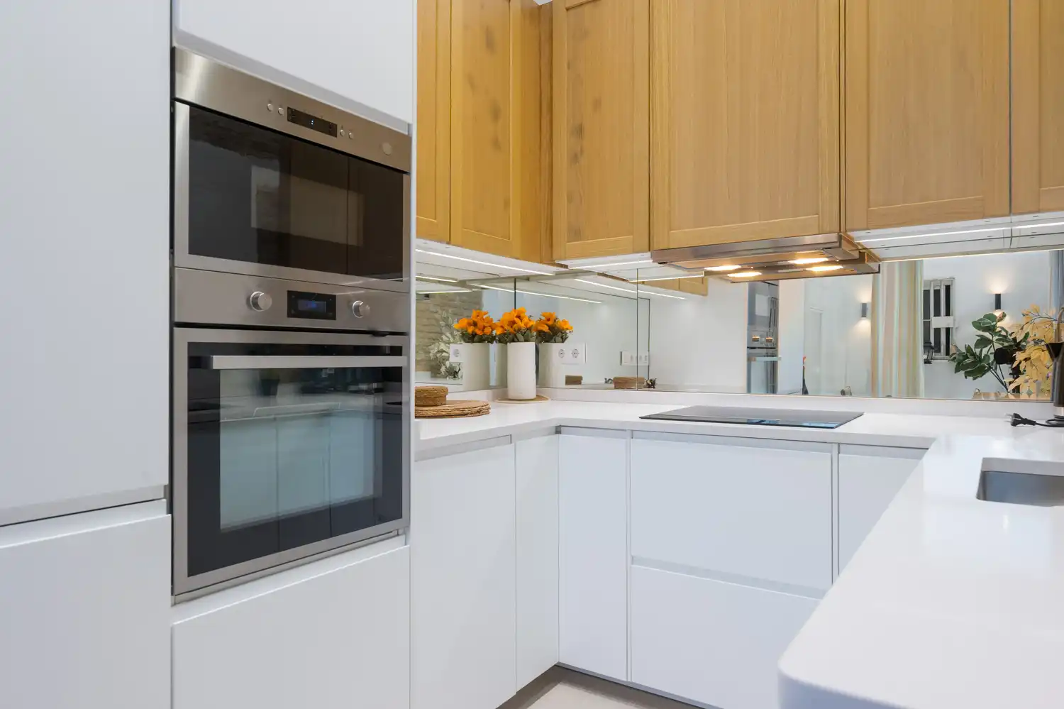 Cocina de Apartamento en venta en Sevilla con Aire acondicionado, Calefacción y Amueblado